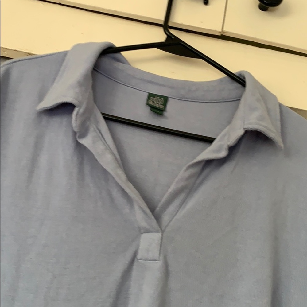 Cropped Collared Top - Picture 2 of 2